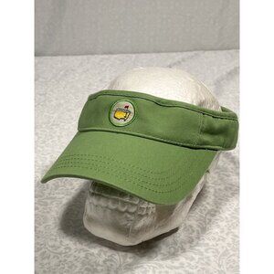 The Masters Visor Hat Cap NEW Women’s Lime Green Golf Augusta National Cap Hat